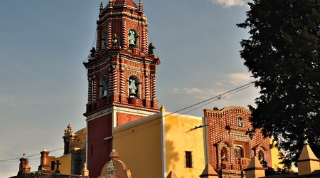 Okolica   Choluli. – San Andrés Cholula, Meksyk