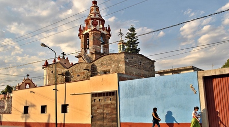 Okolica   Choluli. – San Andrés Cholula, Meksyk