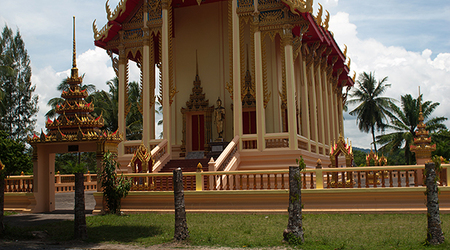 Świątynia – Surat Thani, Tajlandia