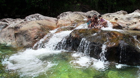 W wodzie – Surat Thani, Tajlandia