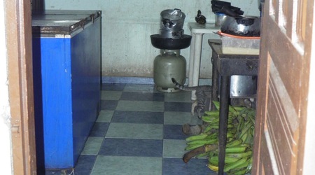 zaplecze restauracji w Leticii – Leticia, Kolumbia