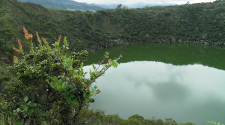 Andy jezioro Guatavita – Kolumbia