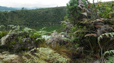 Andy jezioro Guatavita – Kolumbia
