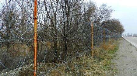 Granica z Kazachstanem – Kirgistan