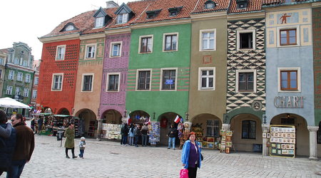 poznańskie kamieniczki – Polska