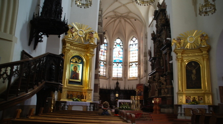 katedra - wnętrze – Tarnów, Polska