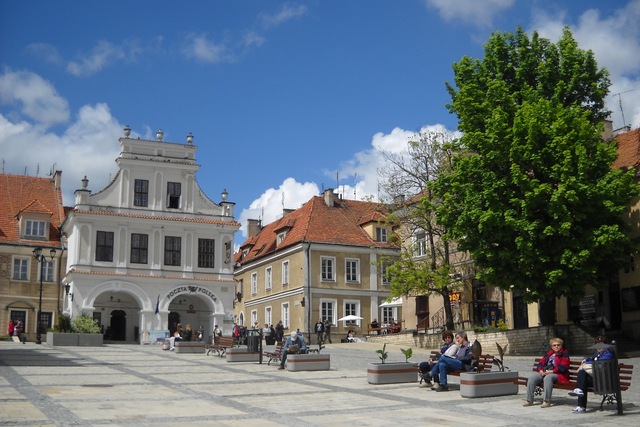 Sandomierz w maju