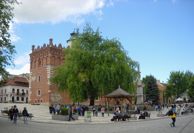 Sandomierz w maju