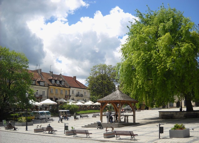 Sandomierz w maju