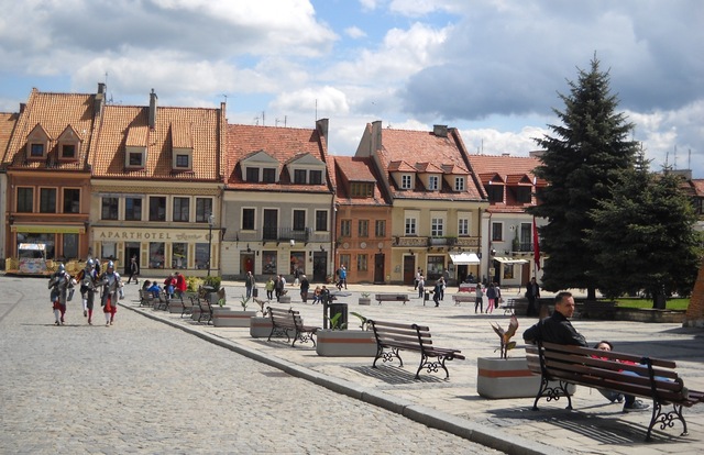 Sandomierz w maju