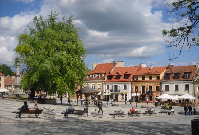 Sandomierz w maju