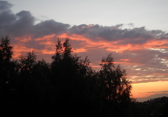 O zachodzie słońca