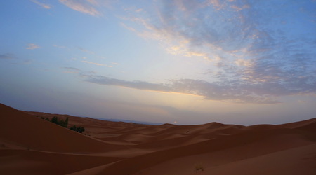 wschod slonca – Merzouga, Maroko