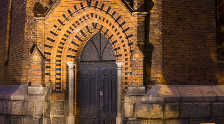 Malbork nocą – Polska
