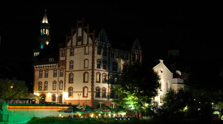 nocą – Opole, Polska