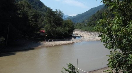 Rzeka Adżarisckali – Batumi, Gruzja