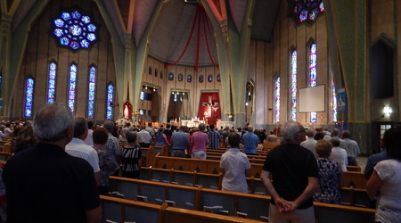 Wnetrze sanktuarium – Ottawa, Kanada