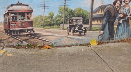 Toronto's Village of Muralas Islington (part 4).Toronto,Ontario,Canada .Welcome mural.John Kuna,2011 – Kanada
