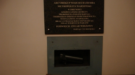 Kościół Św. Jana Ewangelisty, Bartąg. – Polska