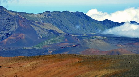 Wnętrze krateru wulkanu Haleakala, Maui – Kahului, Stany Zjednoczone Ameryki