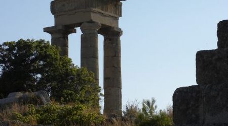 Monte Smith - ruiny świątyni Apolla – Rodos, Grecja