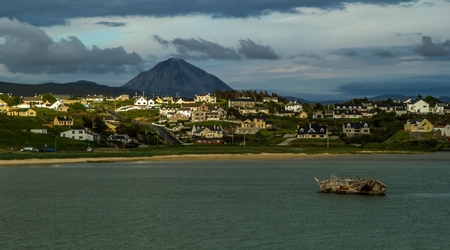 4 wrak lodzi bad eddie – Bunbeg, Irlandia