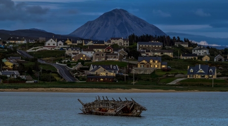 5 wrak lodzi bad eddie – Bunbeg, Irlandia