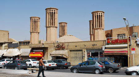 Yazd, wieże wiatrowe – Iran
