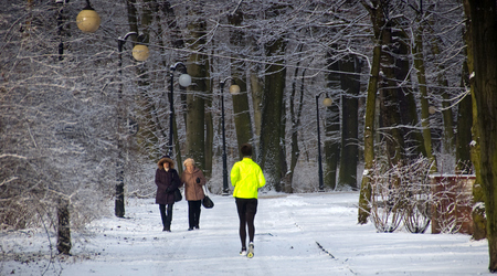 zima – Poznań, Polska