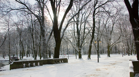 zima – Poznań, Polska