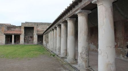 25734048 - Pompeje Pochmurne przedpołudnie w Pompejach – Włochy
