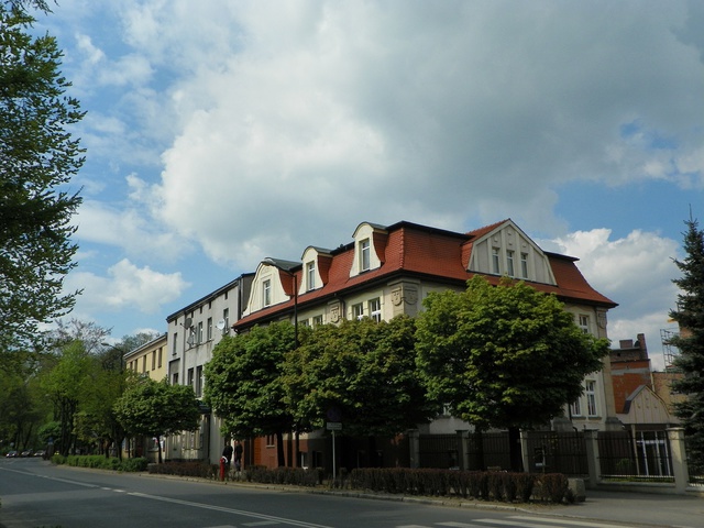 Mikołów, fragment zabudowy......