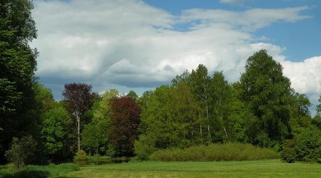 Pszczyna, Fragment Parku Zamkowego – Polska