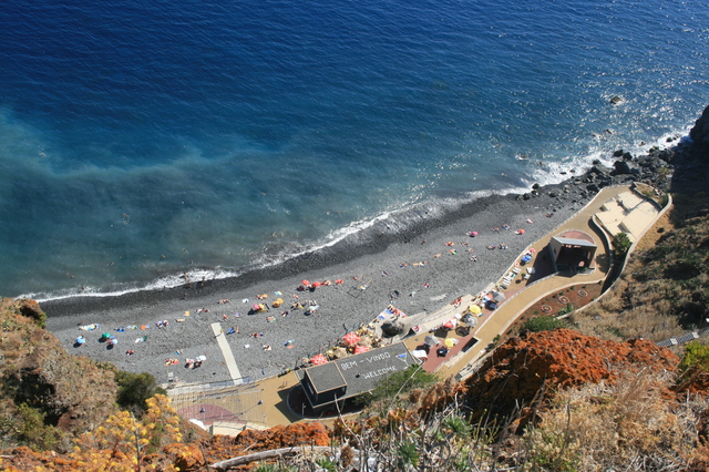 Madera. Plaża Garajau.