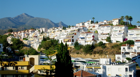 kawałek miasteczka Nerja – Hiszpania