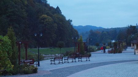 Szczawnica wieczorem – Szczawnica zdrój, Polska