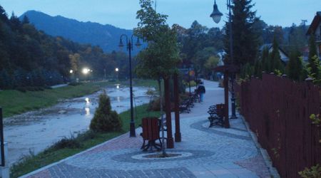 Szczawnica wieczorem – Szczawnica zdrój, Polska