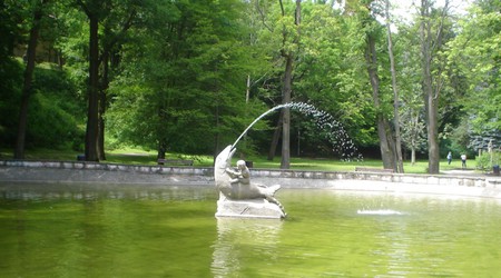 Fontanna. – Olsztyn, Polska