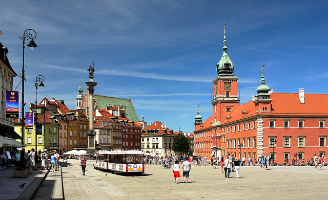 Warszawa.Plac Zamkowy.