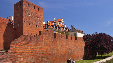 Mury obronne Starówki. – Warszawa, Polska