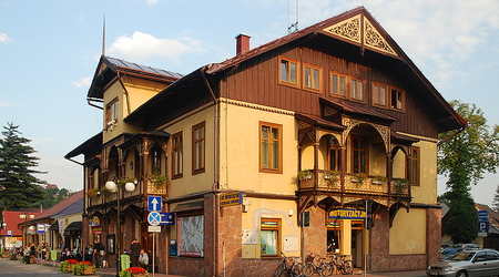 Zabytkowa architektura drewniana. – Pieniny, Polska
