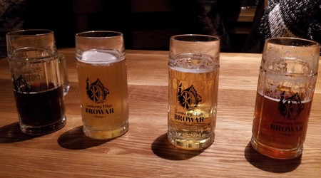 Degustacja pod świetlistą butelką. – Olsztyn, Polska