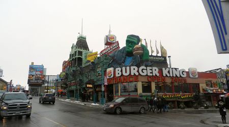 Brzydota Niagara Falls – Kanada