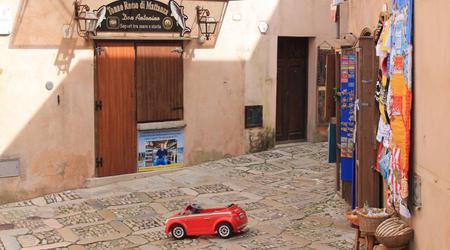 25750925 - Erice Erice Sycylia w kwietniu 2016 – Włochy