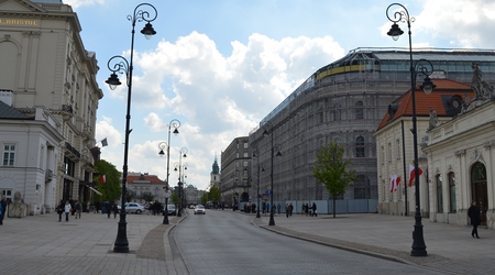 Spacer po mieście – Warszawa, Polska