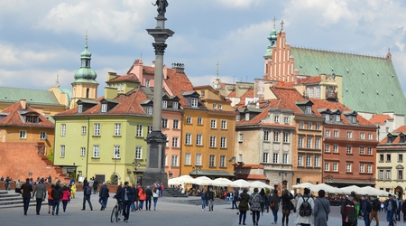 Spacer po mieście – Warszawa, Polska