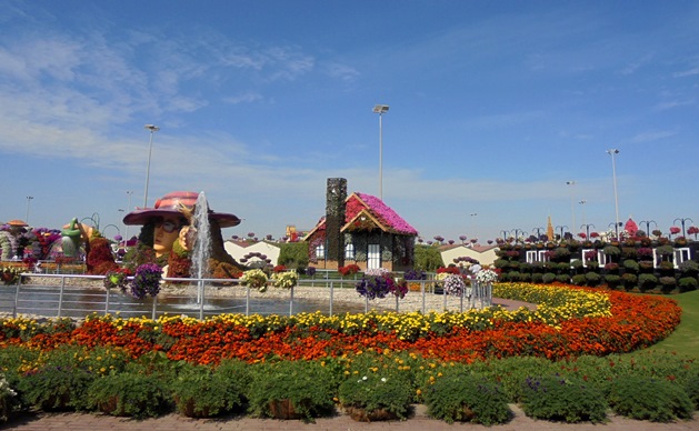 Dubaj - Miracle Garden
