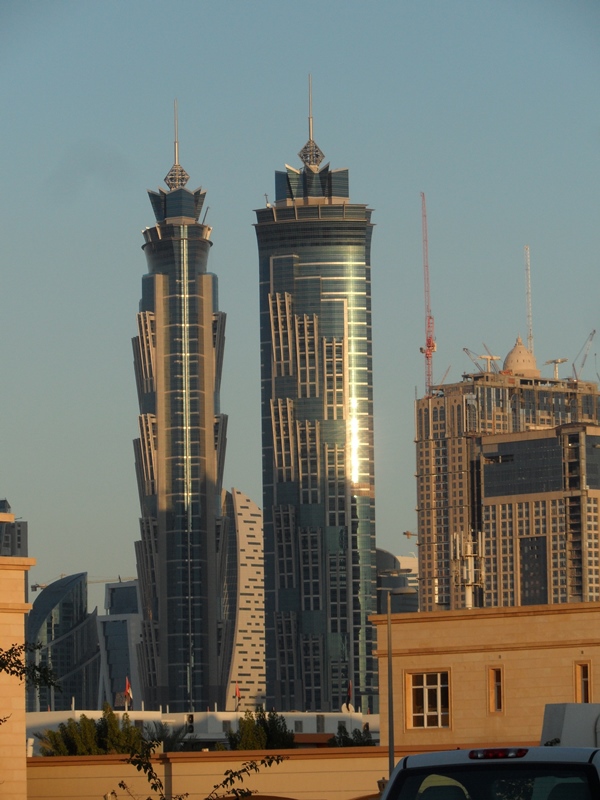Dubaj - zza szyby