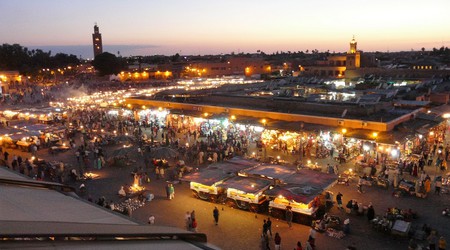 Marakesz-plac Jemae el Fna – Maroko