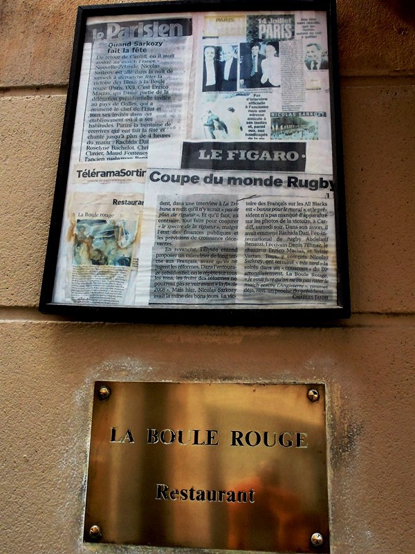 Paryż - La Boule Rouge